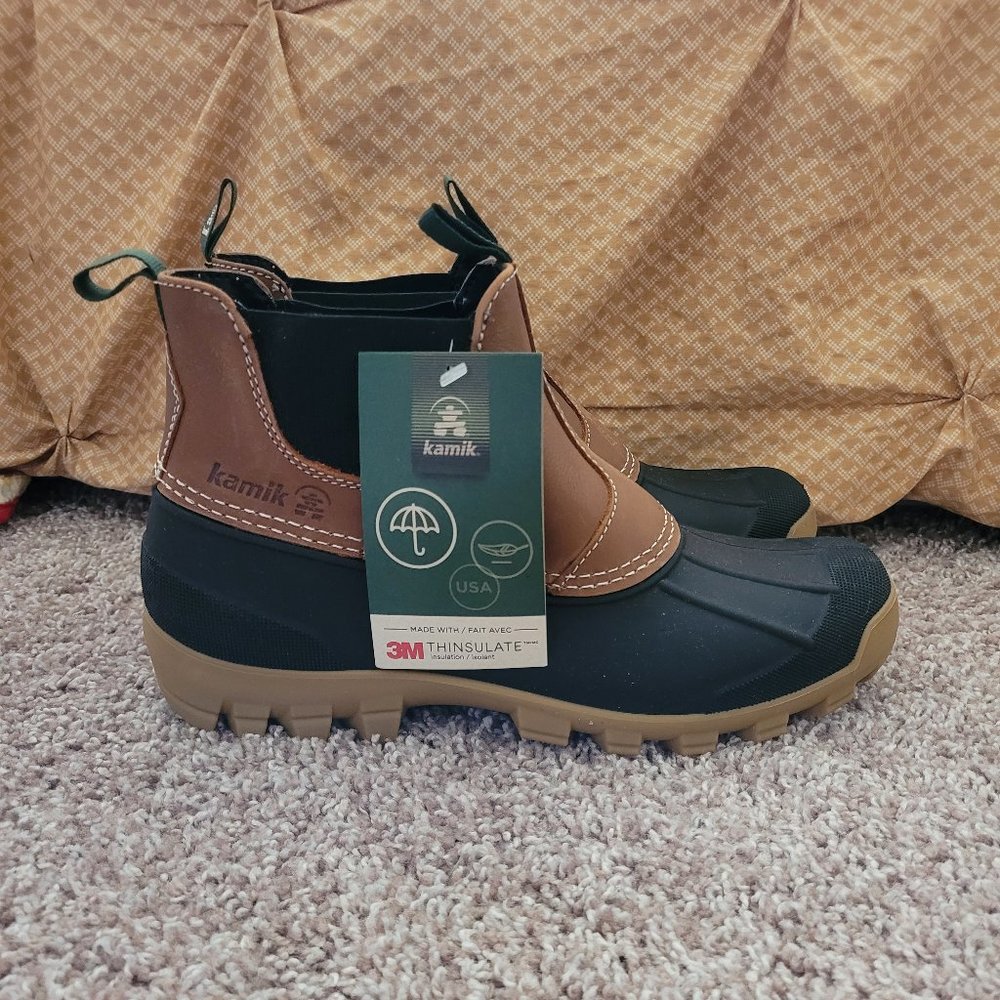 Kamik Waterproof Slip-On Duck Boots